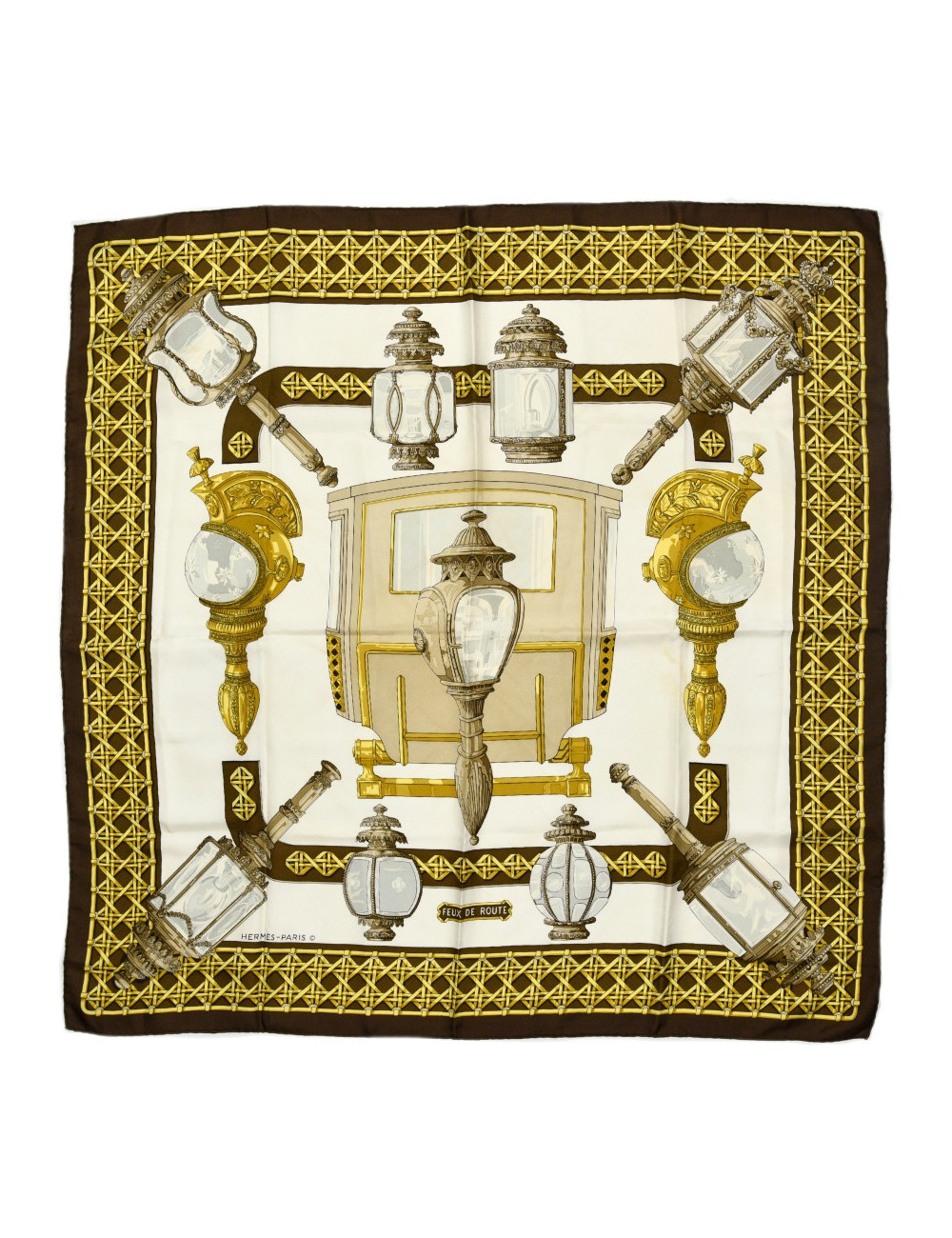 Carré Hermes Feux de route 