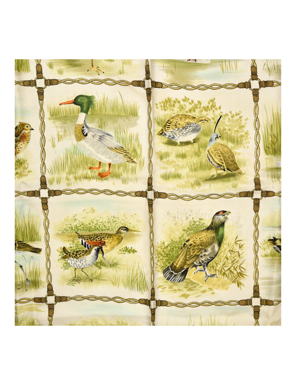 Carré GUCCI chaine et oiseaux