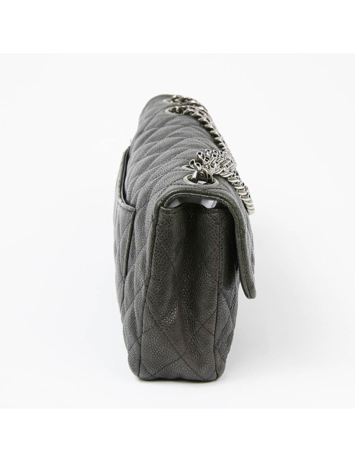 Sac baguette CHANEL cuir grainé