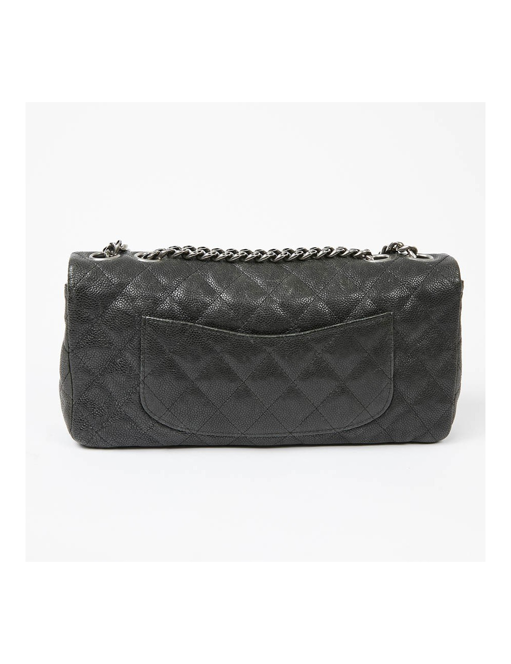 Sac baguette CHANEL cuir grainé