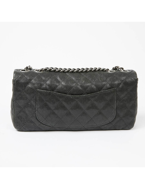 Sac baguette CHANEL cuir grainé