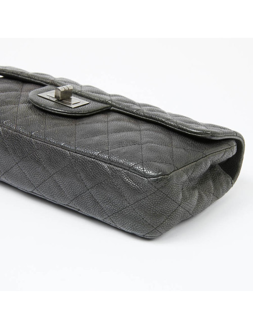 Sac baguette CHANEL cuir grainé