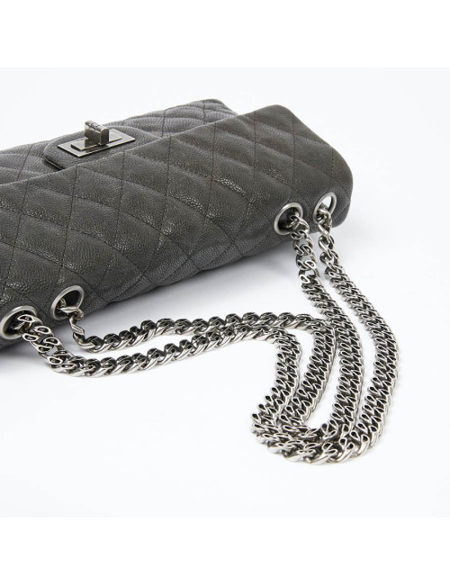 Sac baguette CHANEL cuir grainé