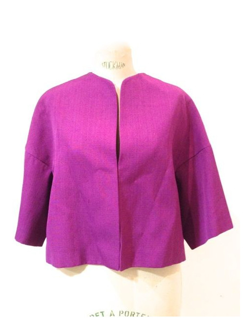 Robe-Veste GIAMBATTISTA VALLI mousseline de soie léopard