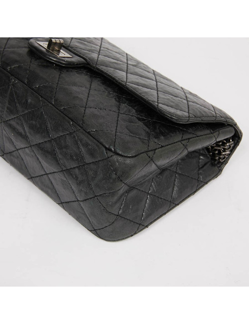 2.55 CHANEL gris  métallisé foncé