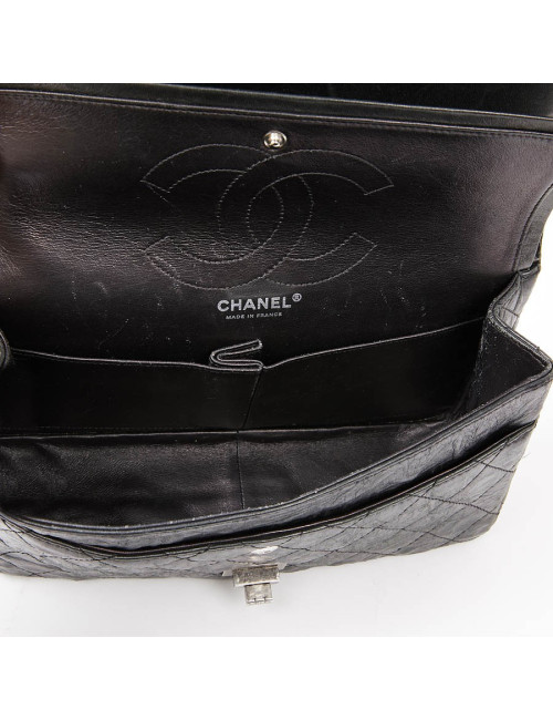 2.55 CHANEL gris  métallisé foncé