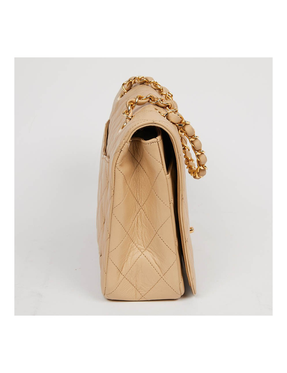 CHANEL Sac à main beige