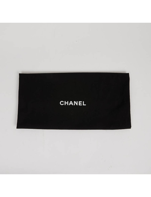  Sac à rabat CHANEL cuir d'agneau beige