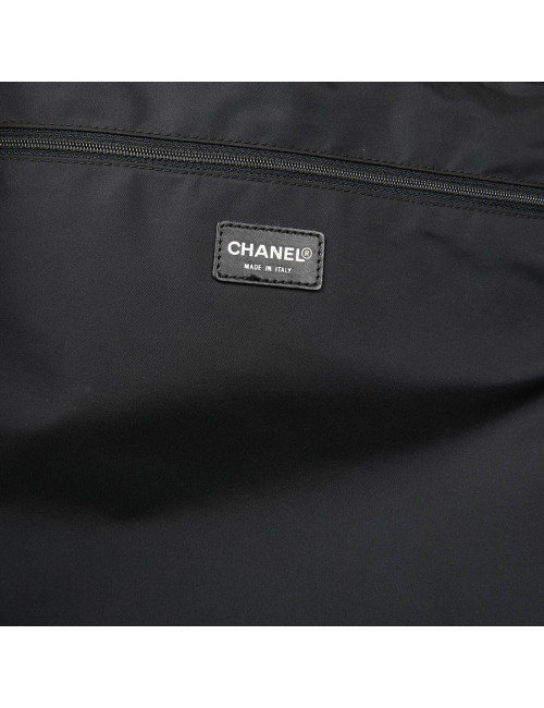 Vanity case CHANEL toile noire monogramme 