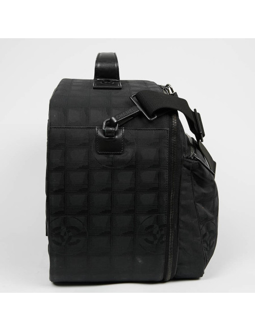 Vanity case CHANEL toile noire monogramme 