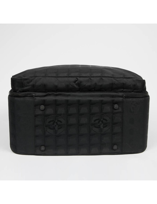 Vanity case CHANEL toile noire monogramme 