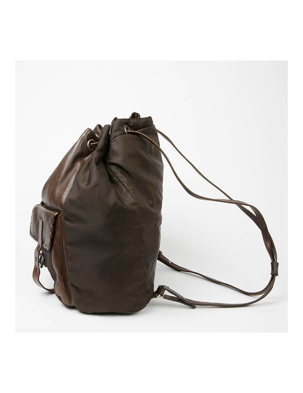 Sac à dos PRADA marron vintage