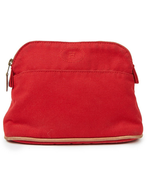 Petite trousse de voyage HERMES Bolide rouge