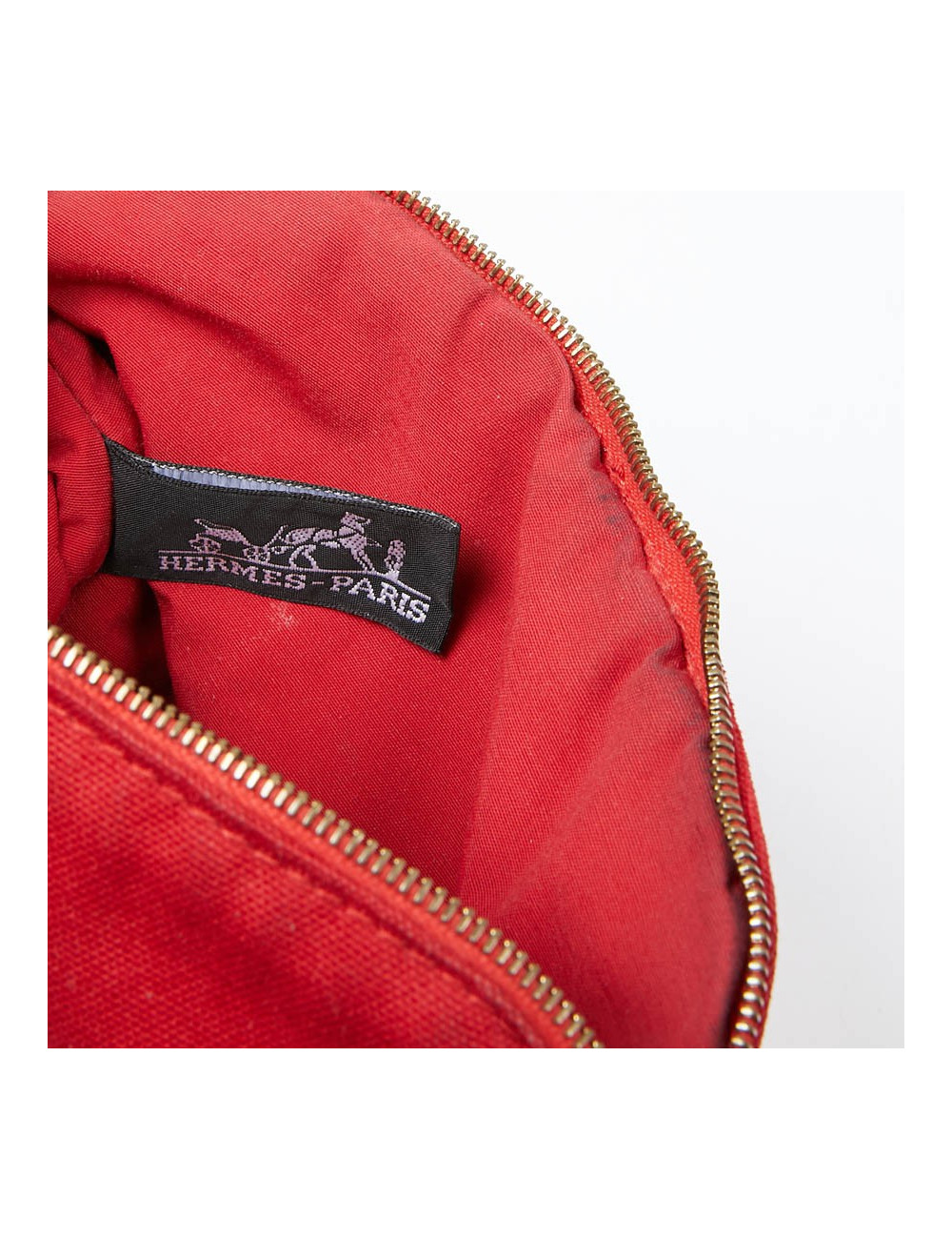 Petite trousse de voyage HERMES Bolide rouge