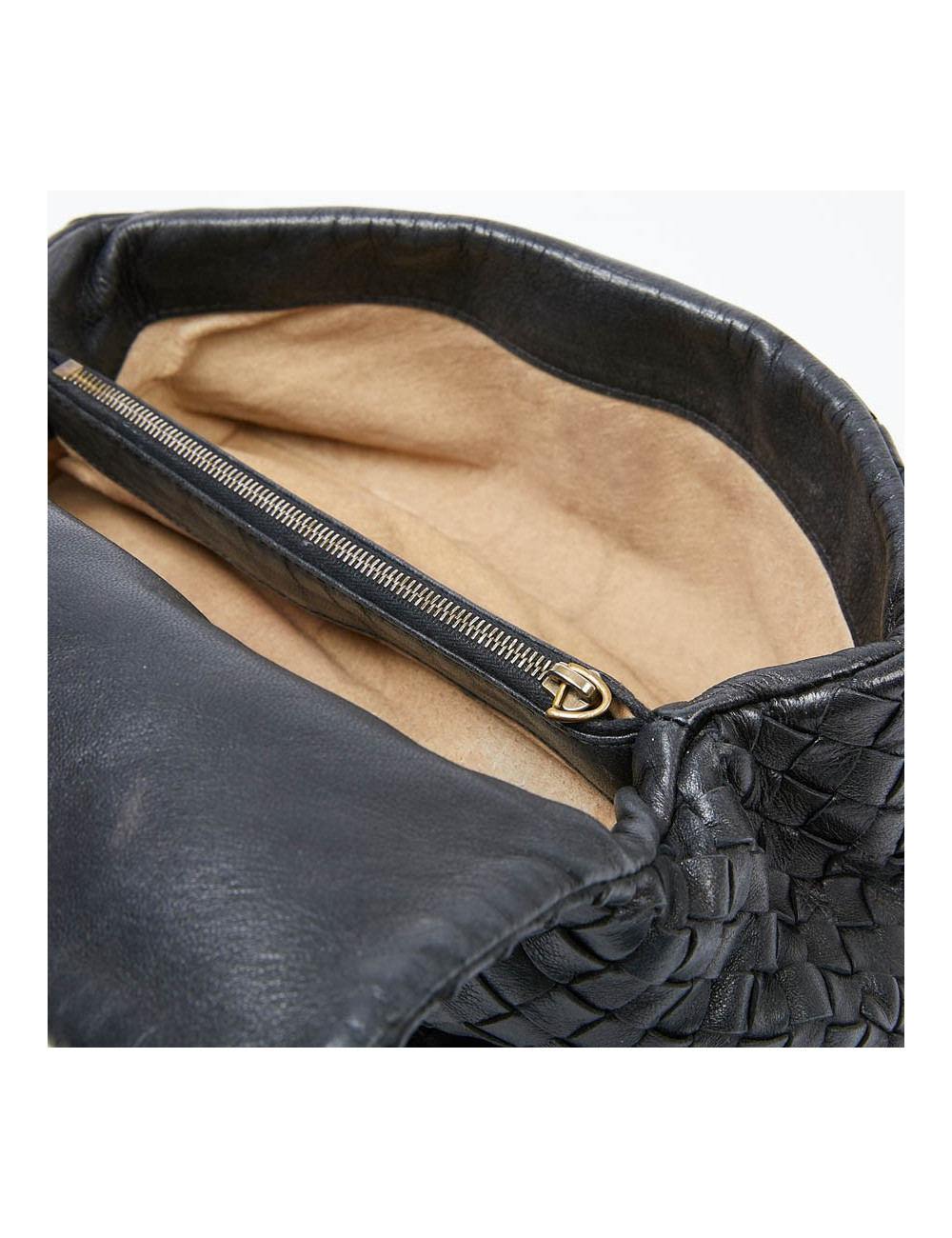 Pochette BOTTEGA VENETA cuir tressé