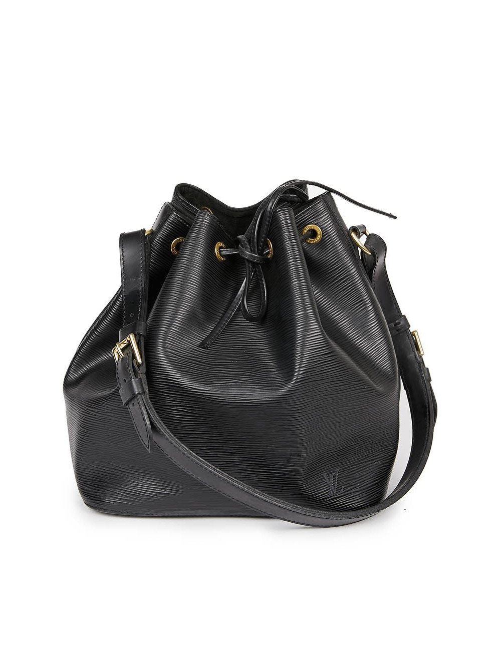 Sac Noé LOUIS VUITTON cuir épi noir