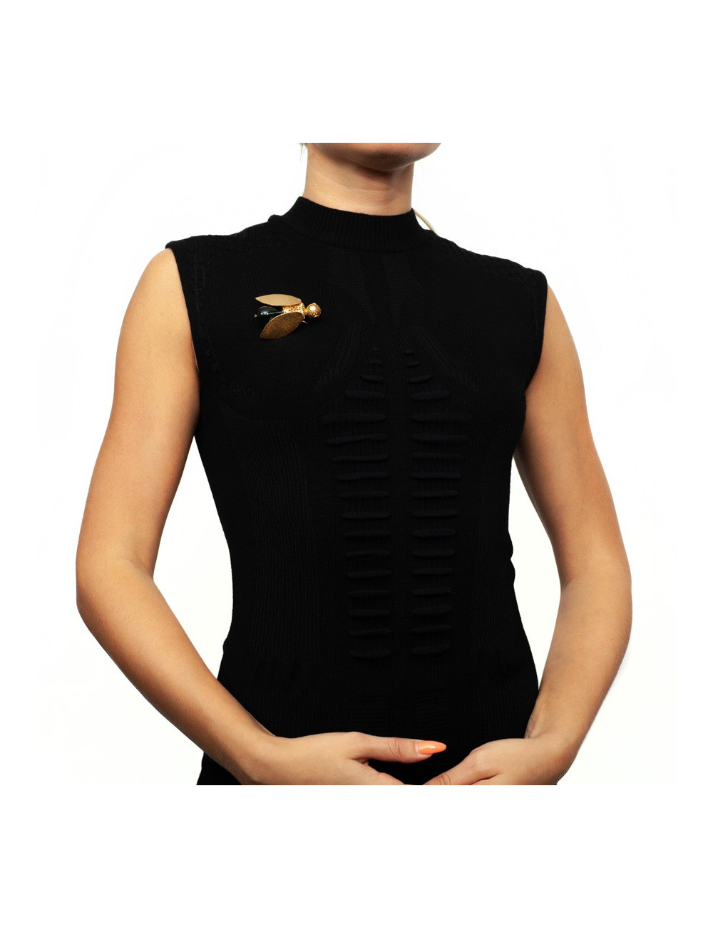 Broche Abeille verte MARGUERITE DE VALOIS