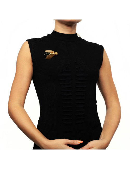 Broche Abeille verte MARGUERITE DE VALOIS