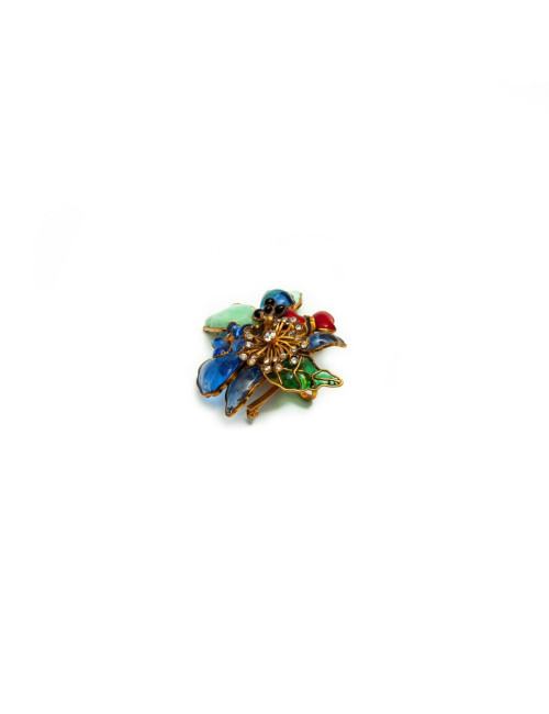Marguerite de Valois Flower Brooch - Certified Authentic Occasion