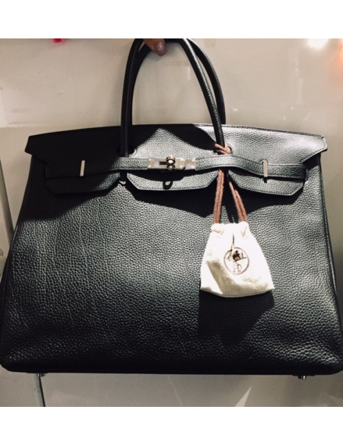 birkin 40 HERMES cuir togo noir