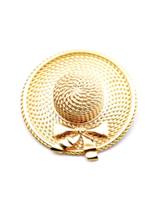 Broche chapeau CHANEL