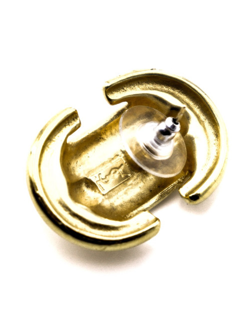 Boucles d'oreille clous YSL SAINT LAURENT Vintage