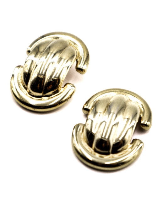 Boucles d'oreille clous YSL SAINT LAURENT Vintage