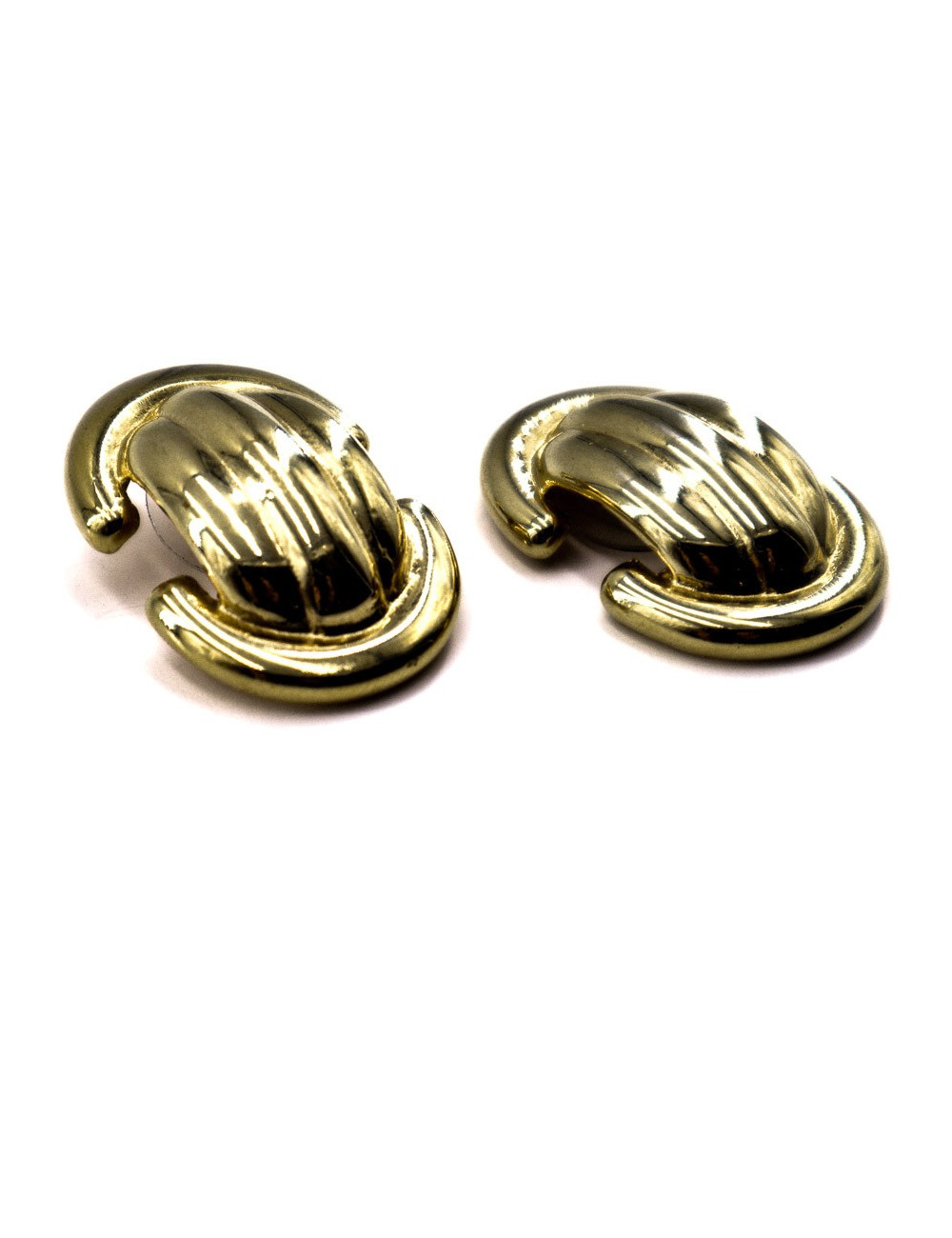 Boucles d'oreille clous YSL SAINT LAURENT Vintage