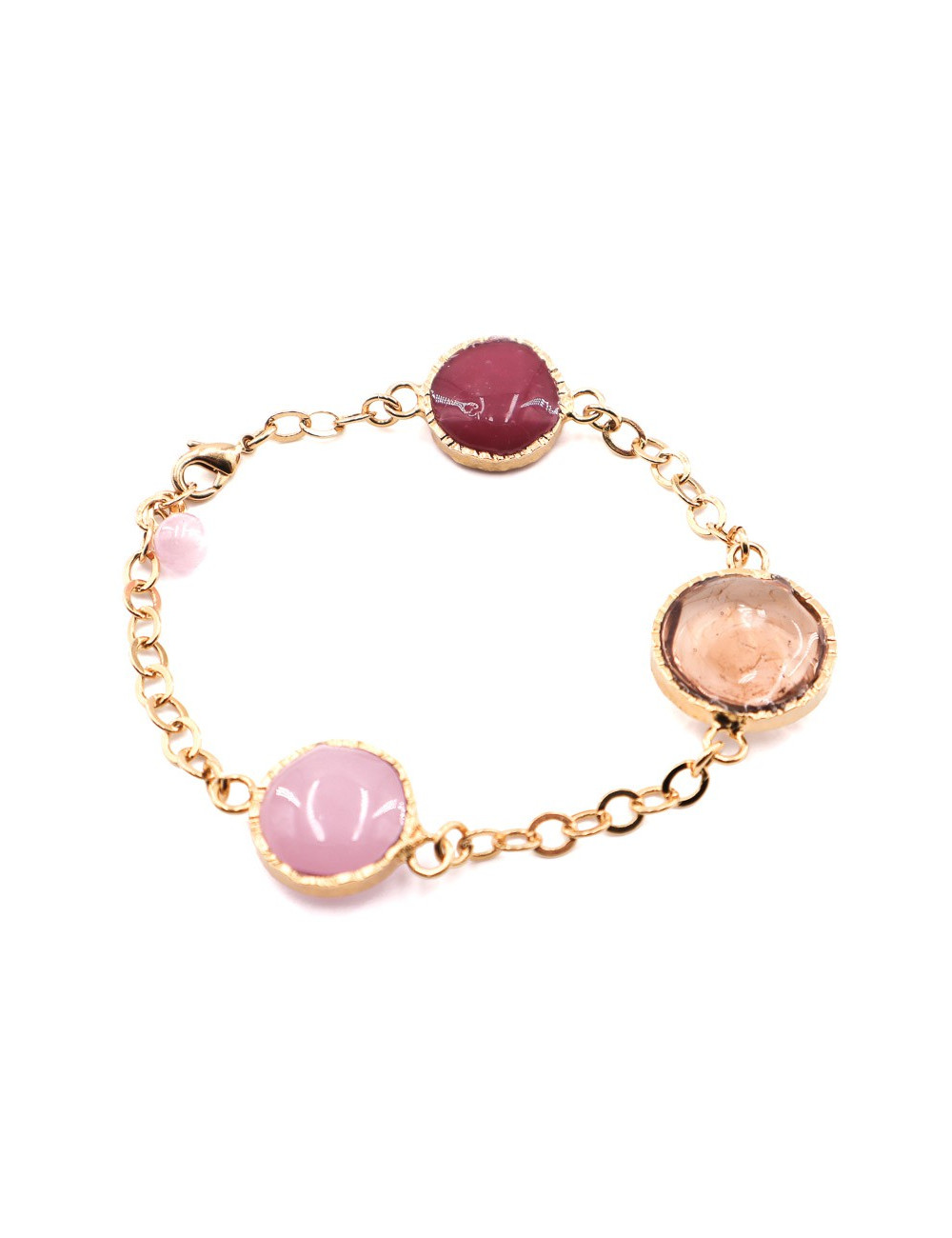 Bracelet MARGUERITE DE VALOIS pâte de verre