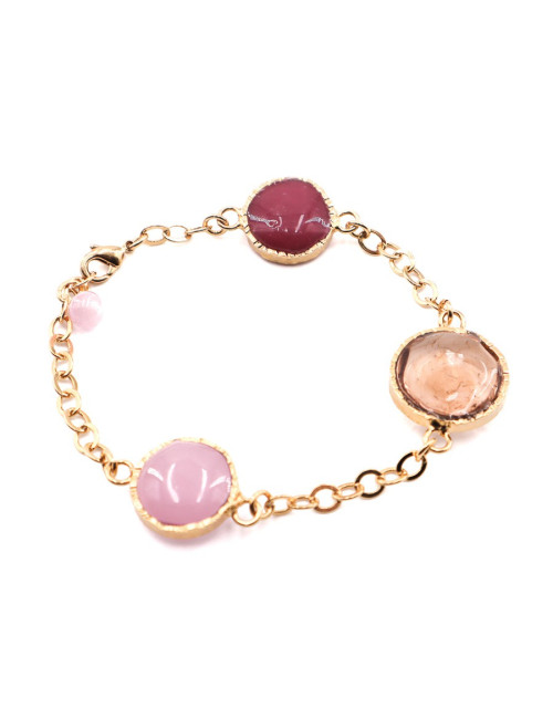 Bracelet MARGUERITE DE VALOIS pâte de verre