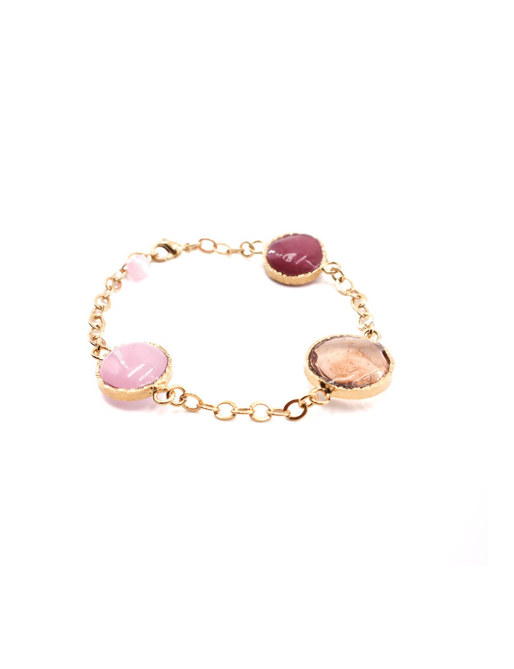 Bracelet MARGUERITE DE VALOIS pâte de verre