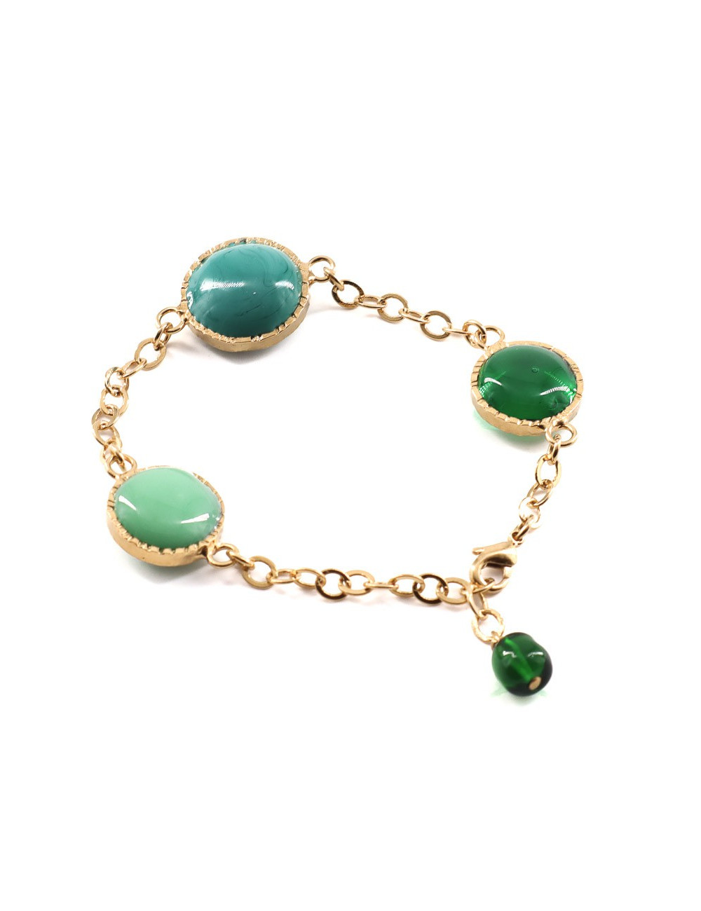 Bracelet MARGUERITE DE VALOIS pâte de verre