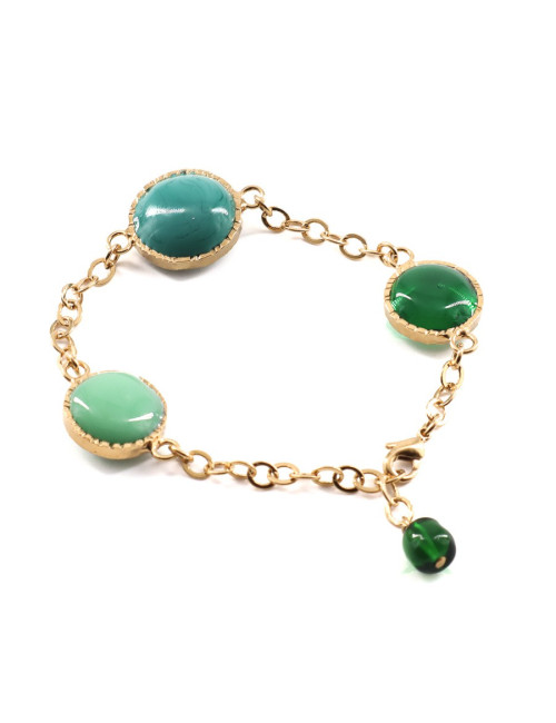 Bracelet MARGUERITE DE VALOIS pâte de verre