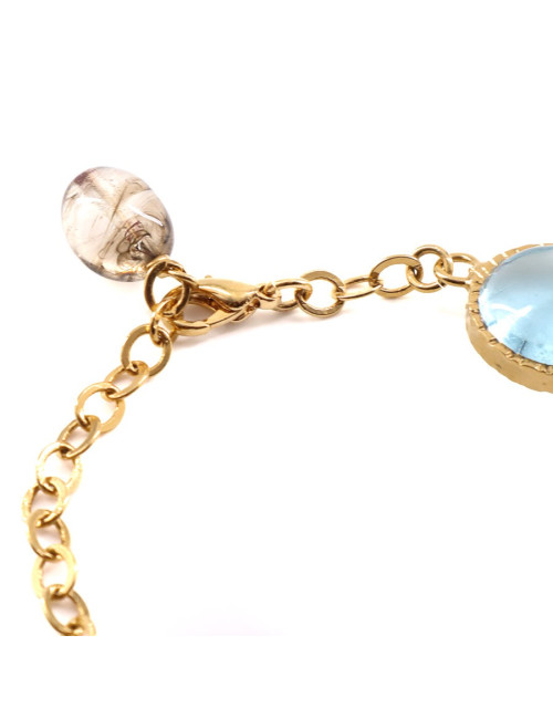 Bracelet MARGUERITE DE VALOIS pâte de verre
