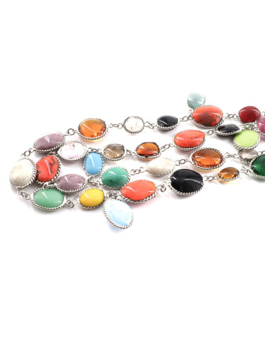 MARGUERITE DE VALOIS Waterfalls molten glass necklace 2