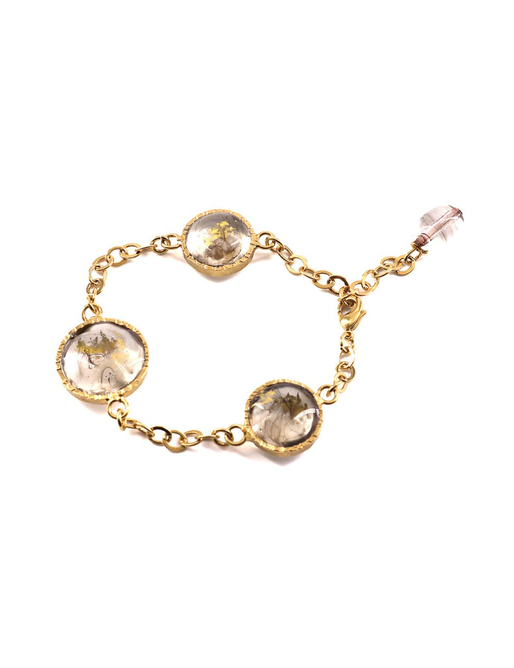 Bracelet MARGUERITE DE VALOIS pâte de verre
