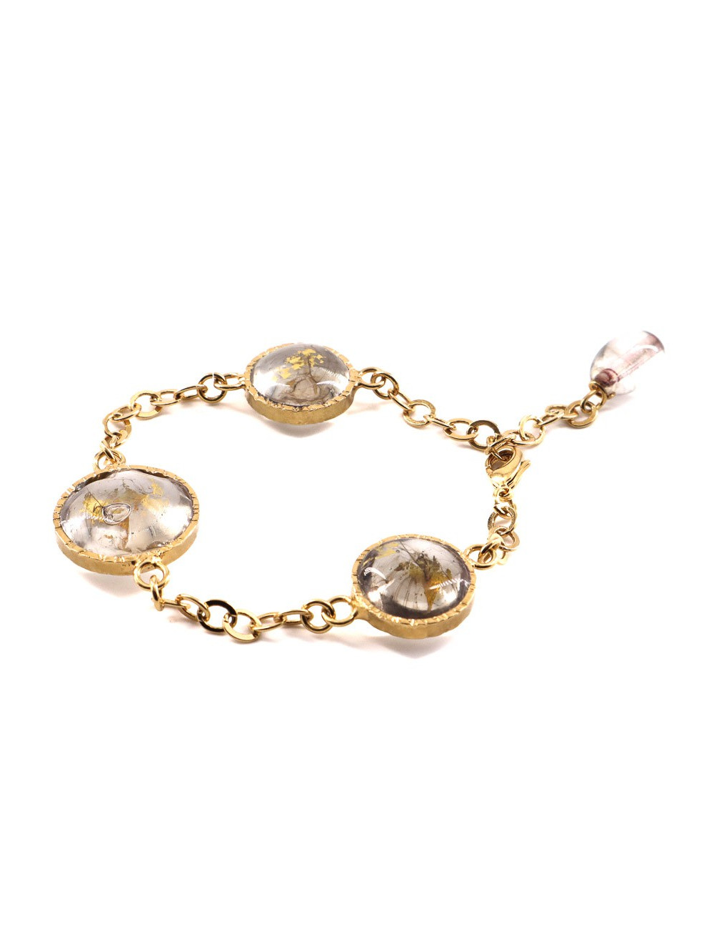 Bracelet MARGUERITE DE VALOIS pâte de verre