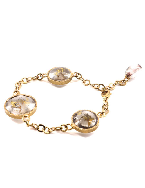 Bracelet MARGUERITE DE VALOIS pâte de verre