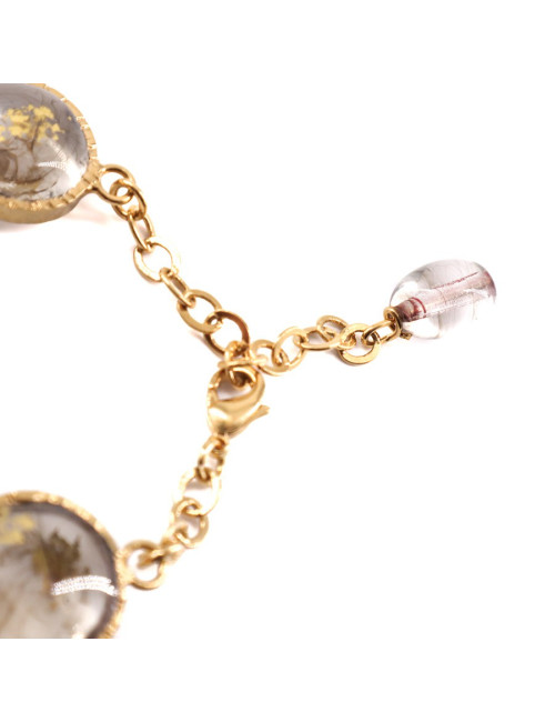 Bracelet MARGUERITE DE VALOIS pâte de verre