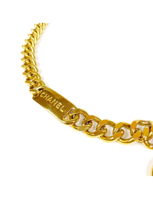 Ceinture CHANEL dorée vintage