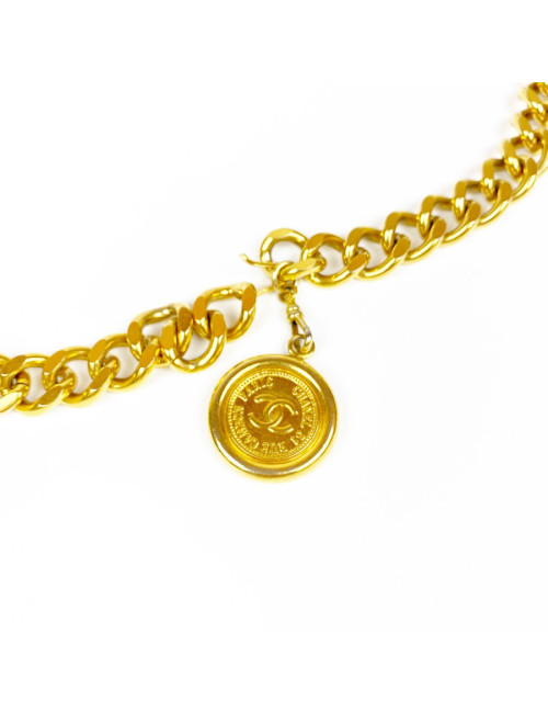 Ceinture CHANEL dorée vintage