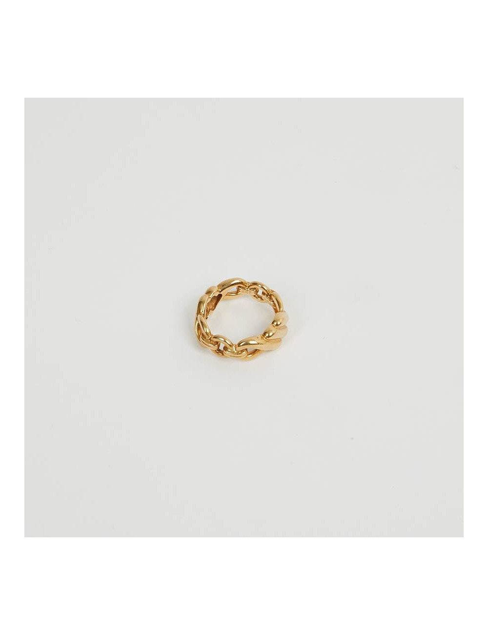 Bague HERMES T  or jaune 750/°°°