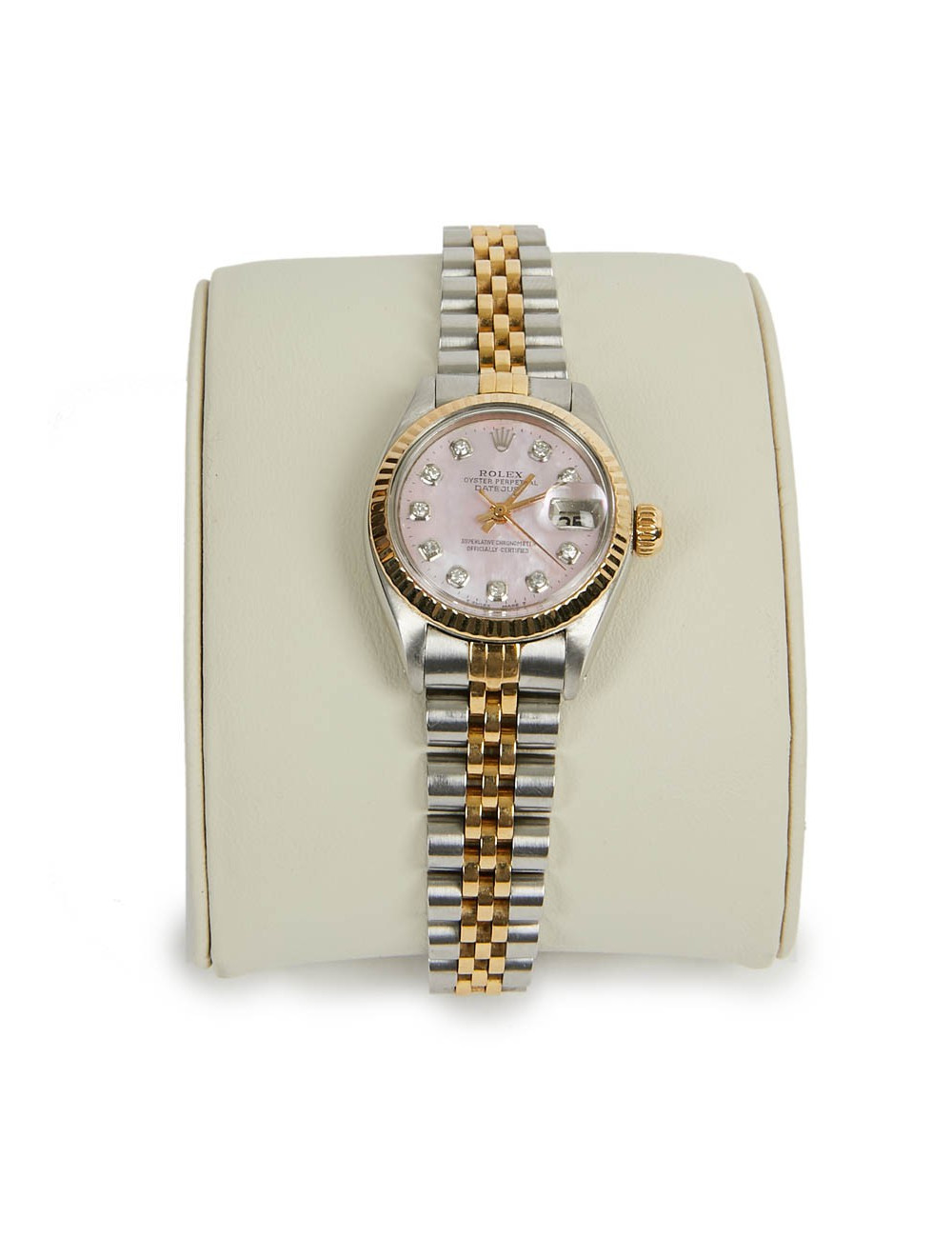 Montre ROLEX Lady Oyster perpetual diamants
