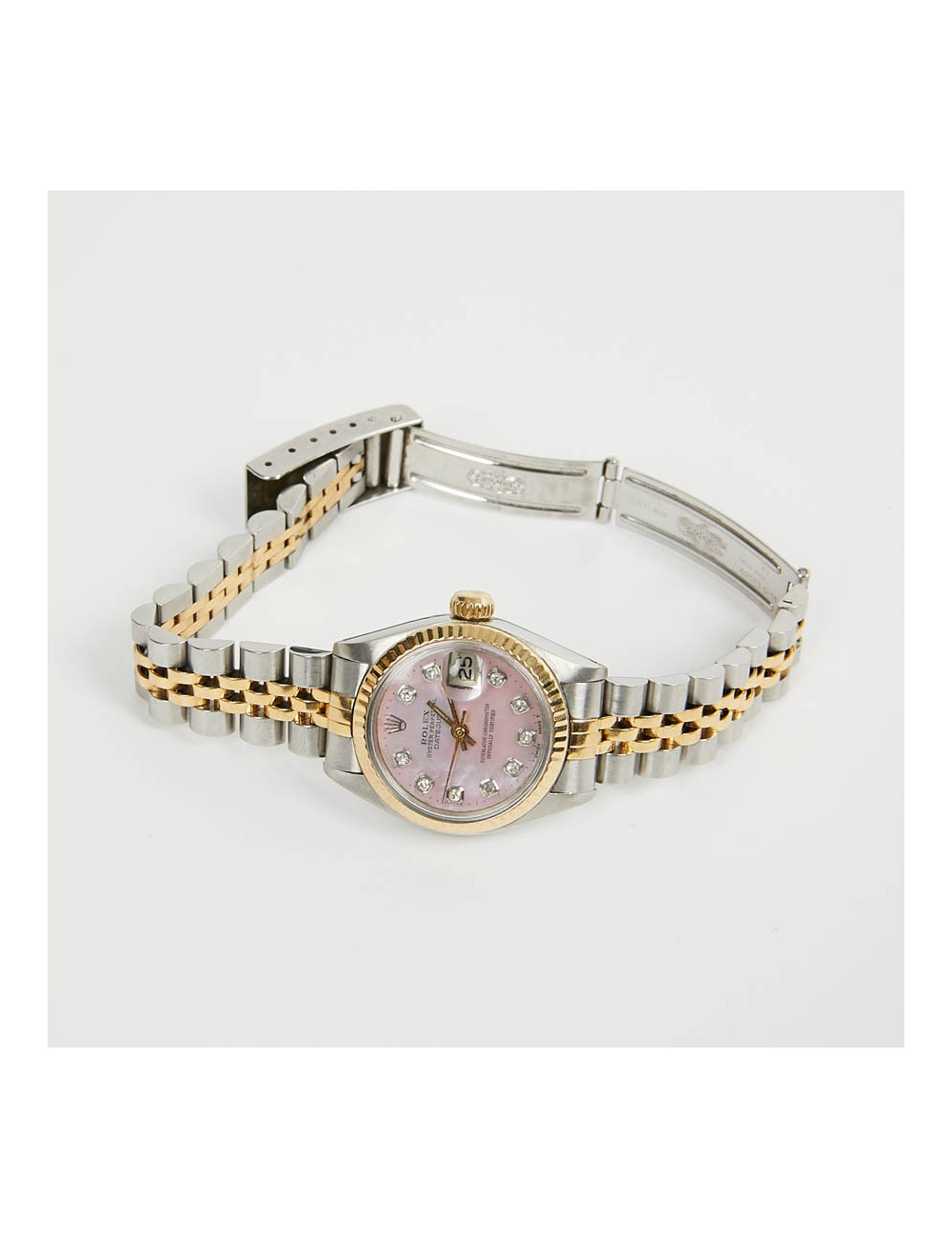 Montre ROLEX Lady Oyster perpetual diamants