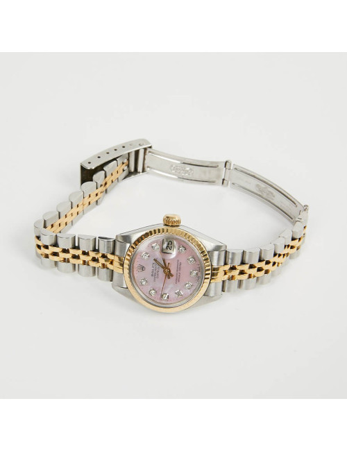 Montre ROLEX Lady Oyster perpetual diamants