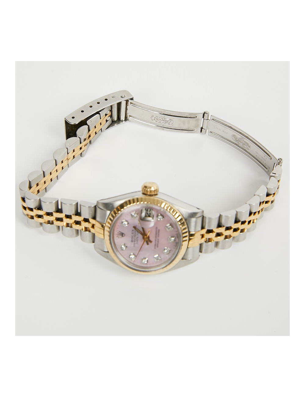 Montre ROLEX Lady Oyster perpetual diamants