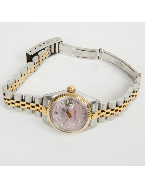 Montre ROLEX Lady Oyster perpetual diamants