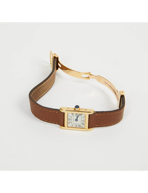 Mini Tank CARTIER or jaune