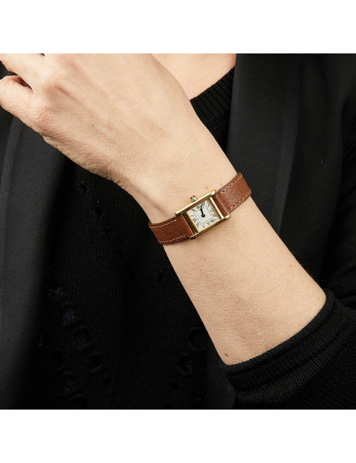 Mini Tank CARTIER or jaune