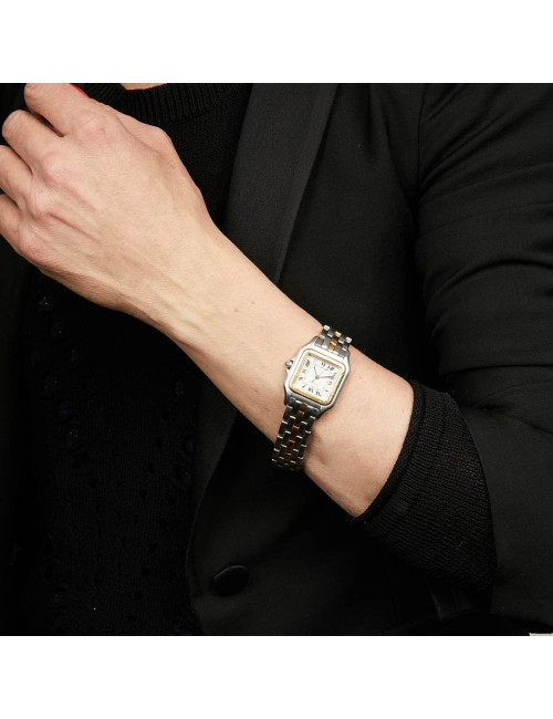 Panthère CARTIER montre  MM acier et or